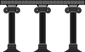 openclipart圖庫：Three Columns