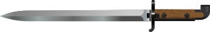openclipart圖庫：Bayonet