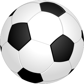 openclipart圖庫：Soccerball noShadow