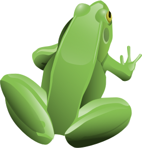 openclipart圖庫：Cool Frog