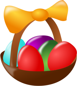 openclipart圖庫：Easter Basket ns