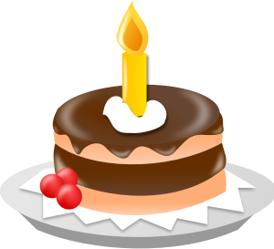 openclipart圖庫：Birthday Cake ns