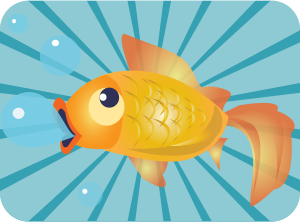 openclipart圖庫：Goldfish