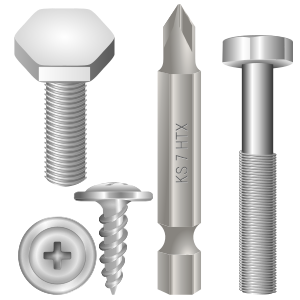 openclipart圖庫：Screw, atsuktuvas