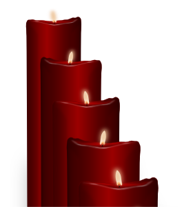 openclipart圖庫：candles, Å¾vakÄ—s