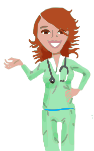 openclipart圖庫：licensed practical nurse