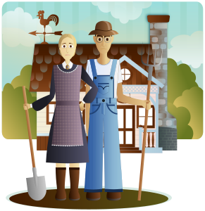 openclipart圖庫：Farmers Gothic