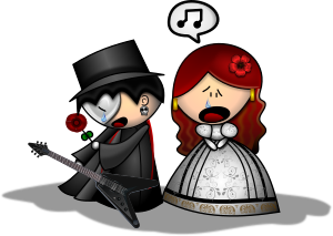 openclipart圖庫：The Phantom of The Opera Remix