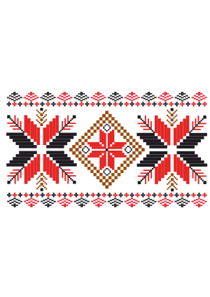 openclipart圖庫：Folk Weave Pattern