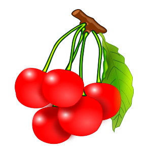 openclipart圖庫：Cherries