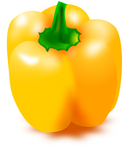 openclipart圖庫：Orange Pepper