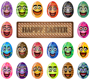 openclipart圖庫：Easter Eggs