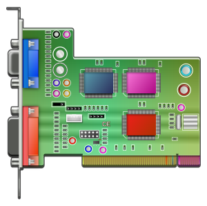openclipart圖庫：audio card
