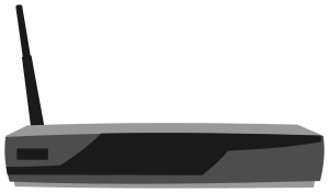 openclipart圖庫：Cisco 851W Router