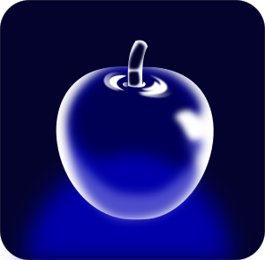 openclipart圖庫：Crystal apple