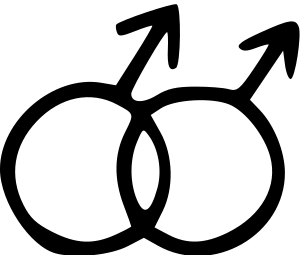 openclipart圖庫：gay symbol