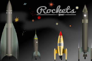 openclipart圖庫：Rockets