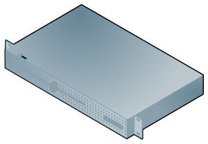openclipart圖庫：Dell Poweredge 1950 server