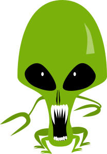 openclipart圖庫：Alien