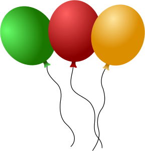 openclipart圖庫：balloons