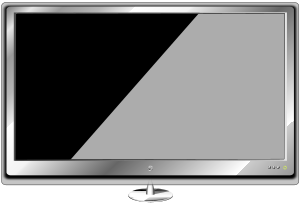 openclipart圖庫：Monitor wide screen