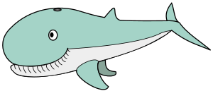 openclipart圖庫：whale