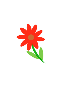 openclipart圖庫：Flower