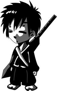 openclipart圖庫：samurai