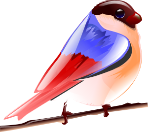 openclipart圖庫：Bird icon