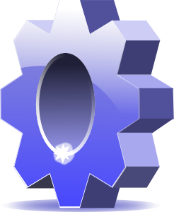 openclipart圖庫：Gear - options - icon
