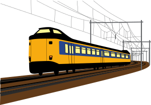 openclipart圖庫：Dutch train