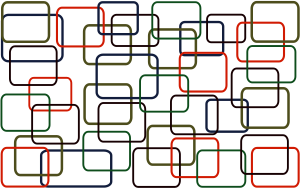 openclipart圖庫：Wallpaper Rectangles