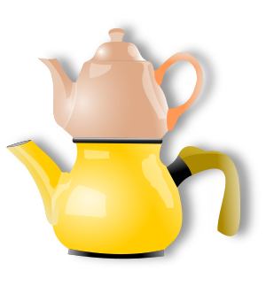 openclipart圖庫：shiny teapot