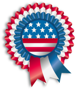 openclipart圖庫：4th July Ribbon