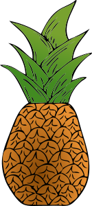 openclipart圖庫：Alternative Pineapple
