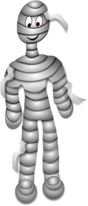 openclipart圖庫：Little Mummy