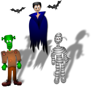 openclipart圖庫：Little Monsters