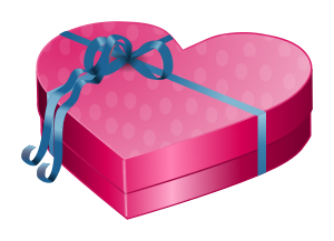 openclipart圖庫：Valentines Day - Gift Box