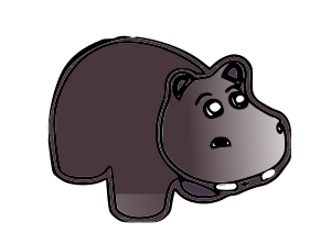openclipart圖庫：Hippo
