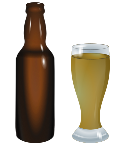 openclipart圖庫：bottle, glass, food
