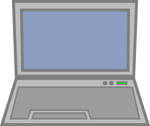 openclipart圖庫：Laptop