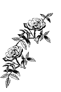 openclipart圖庫：Rose decoration