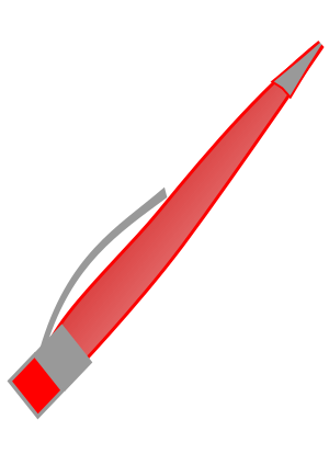 openclipart圖庫：Hand-Made Pen
