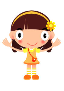 openclipart圖庫：yellow girl