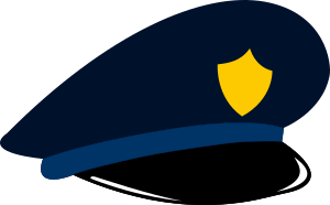 openclipart圖庫：Police Cap