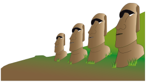 openclipart圖庫：Easter Island