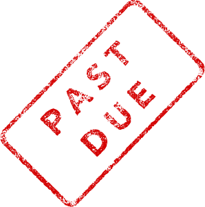 openclipart圖庫：Past Due Business Stamp 2