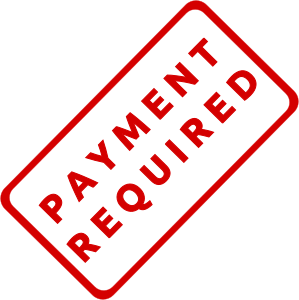 openclipart圖庫：Payment Required Business Stamp 1