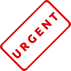 openclipart圖庫：Urgent Business Stamp 1