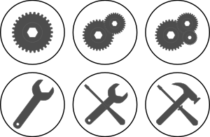 openclipart圖庫：Icon Set Setup